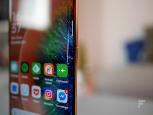 Le bouton de veille de l'Oppo Find X2 Pro