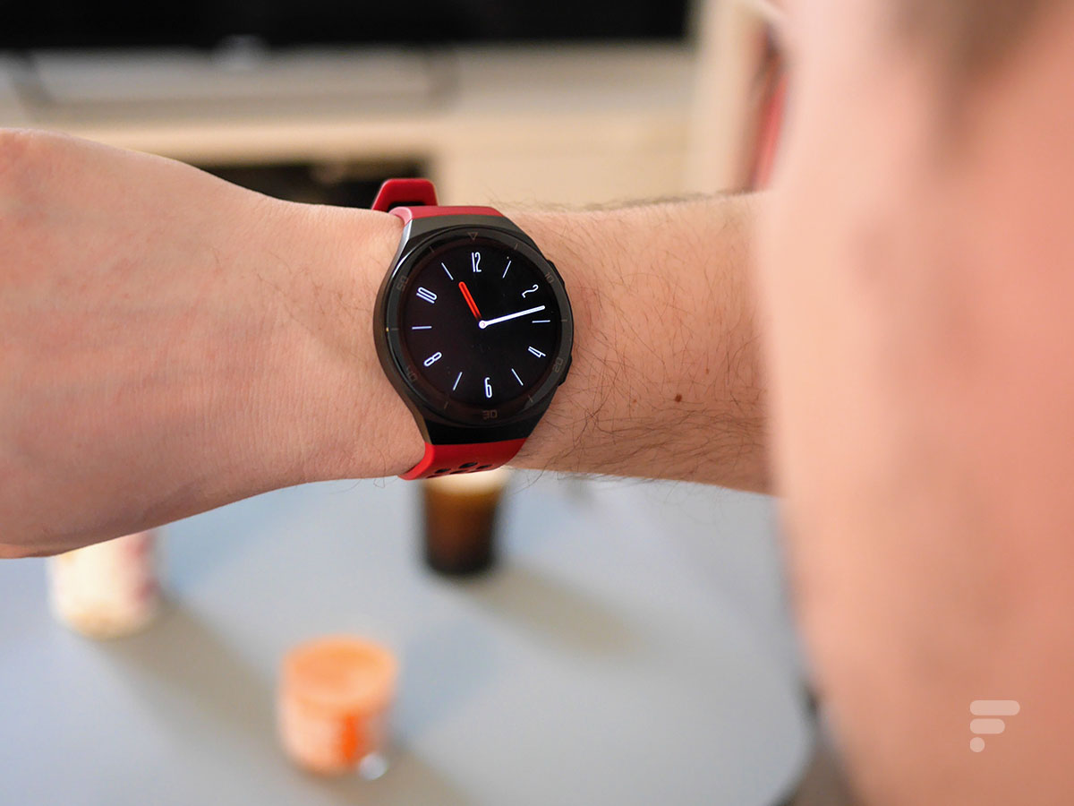Le design de la Huawei Watch GT 2e