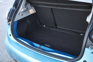 Le coffre de la Renault Zoé // Source : Jean-Brice Lemal pour Renault France