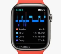 Le suivi du sommeil sur watchOS 9 // Source : Apple