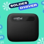 Crucial X6 : ce SSD portable de 1 To est bradé à -50 % pendant les soldes