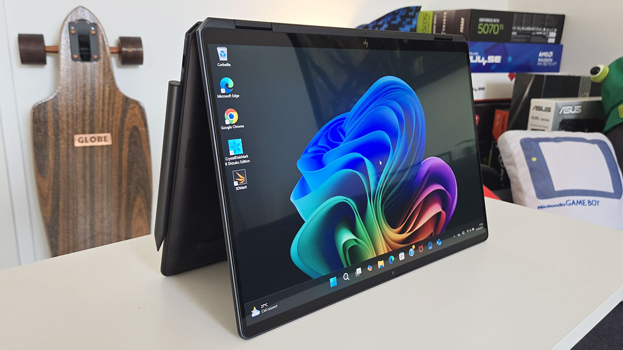 Test du HP OmniBook Ultra Flip 14 :  format polyvalent pour puissance bridée