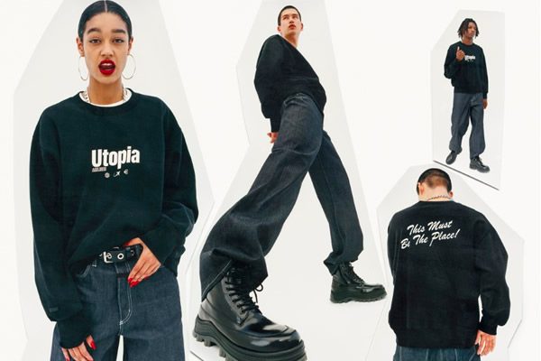 H&M collection vêtements Unisexes avec Eytys