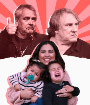 Besson / Depardieu // Source : Madmoizelle