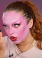 Morphine Blaze se confie sur son drag auprès de Madmoizelle lors d'une interview ChitChat Makeup // Source : Capture d'écran YouTube