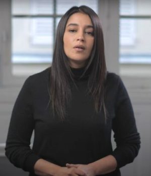 Leïla Bekhti alerte sur le sort tragique des enfants à Gaza, avec l'Unicef // Source : Capture d'écran YouTube