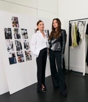 Victoria Beckham x Mango officialisent leur collab qui sort le 23 avril 2024 // Source : Victoria Beckham x Mango