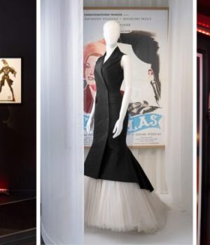 Jean Paul Gaultier expose sa mode taillée pour le cinéma, à Lacoste // Source : SCAD Fash Lacoste