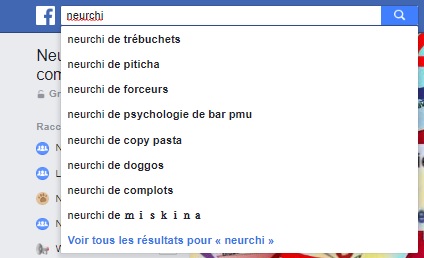 Des neurchis. // Source : Capture d'écran Facebook