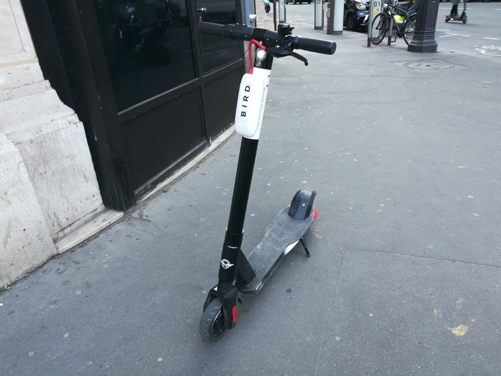 Trottinette Bird // Source : Léopold Maçon