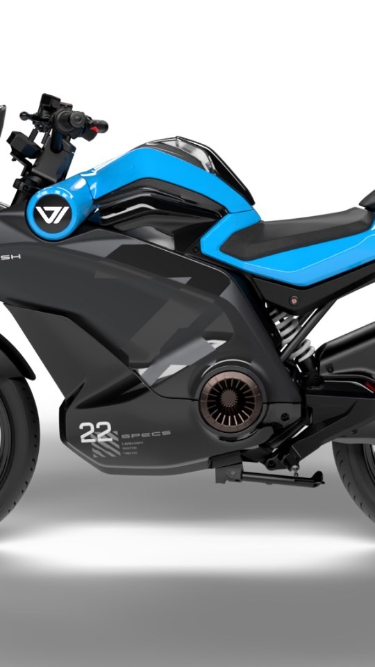 La nouvelle moto électrique Vmoto Stash // Source : Vmoto Soco