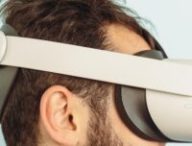 Sangle casque VR // Source : Louise Audry pour Numerama