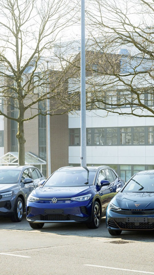 Gamme électrique du groupe Volkswagen // Source : Volkswagen