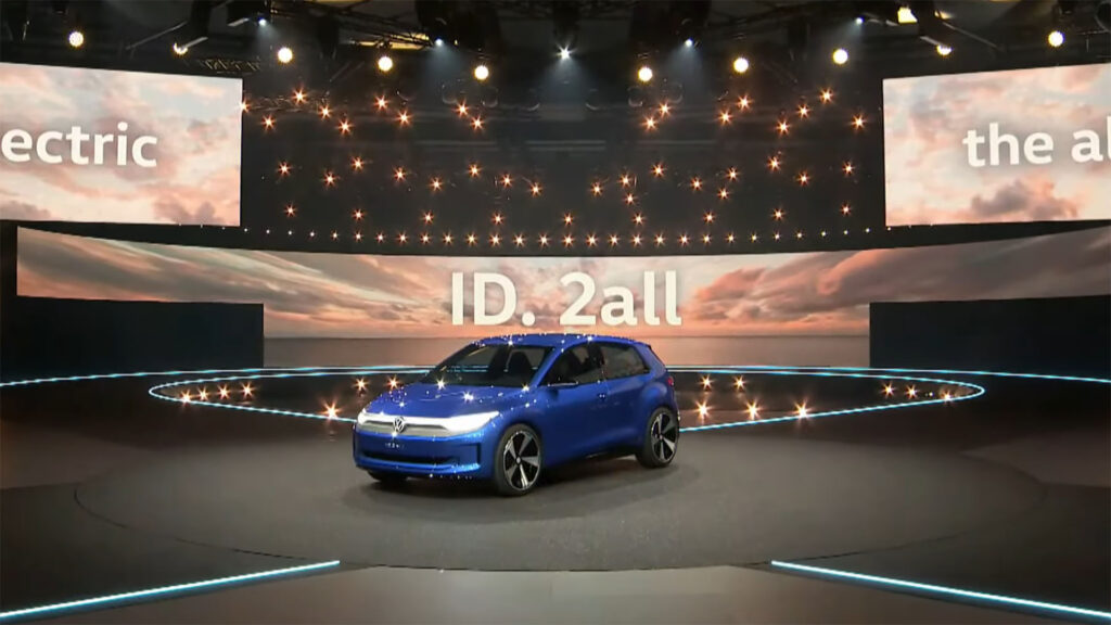 VW ID. 2all concept // Source : Volkswagen VW ID. 2all concept // Source : Volkswagen