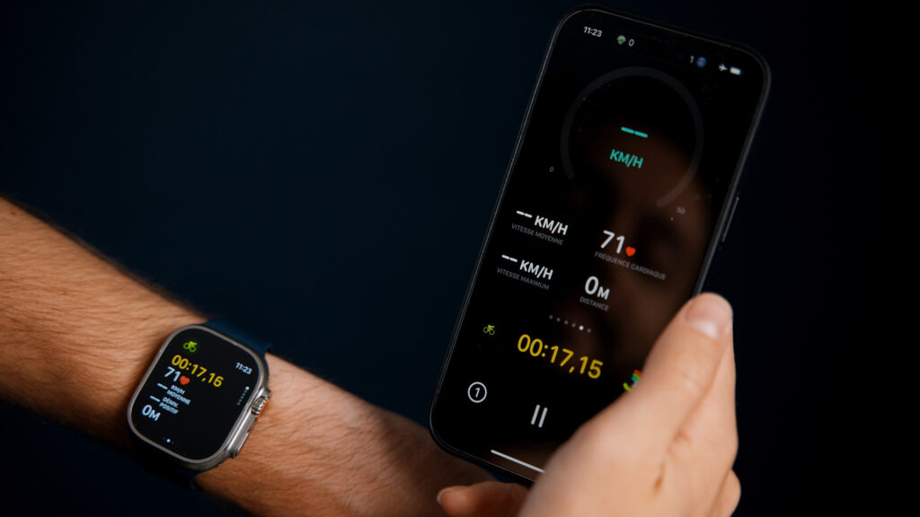 Apple Watch Ultra // Source : Thomas Ancelle / Numerama Apple Watch Ultra // Source : Thomas Ancelle / Numerama