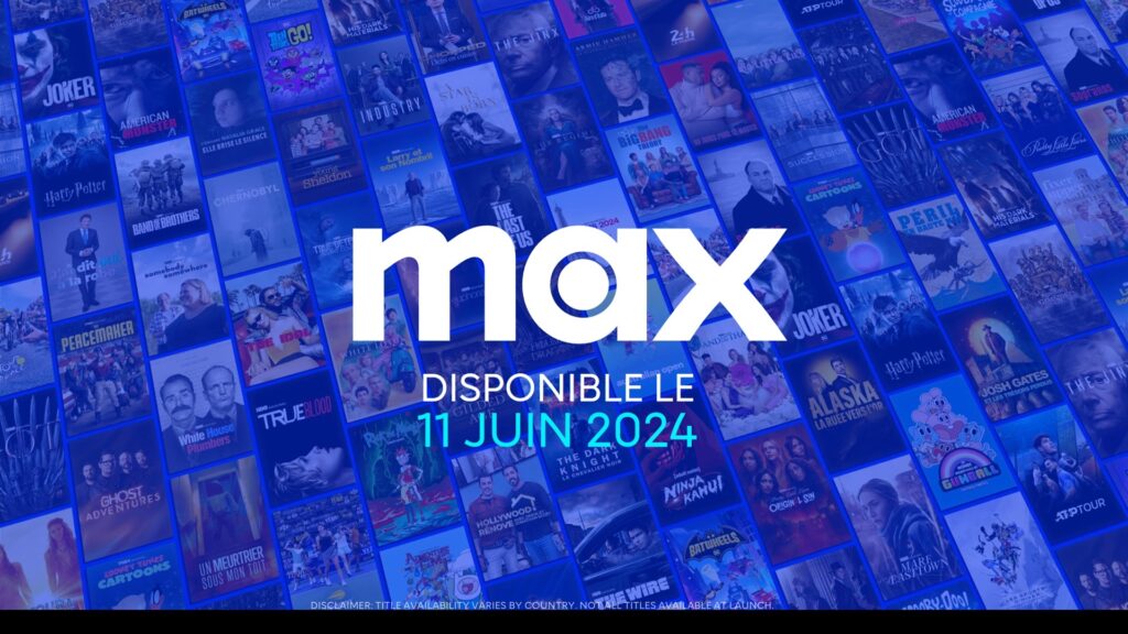 La plateforme Max sera lancée le 11 juin en France // Source : Max La plateforme Max sera lancée le 11 juin en France // Source : Max