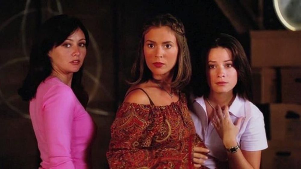 Prue, Phoebe et Piper dans Charmed // Source : The WB