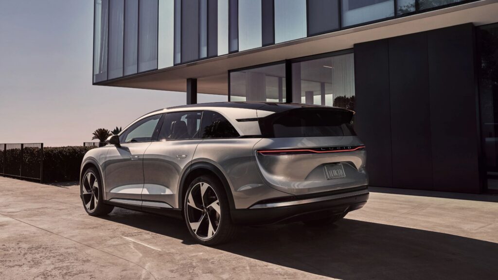 Le Lucid Gravity // Source : Lucid Le Lucid Gravity // Source : Lucid
