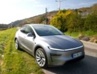 Le nouveau Tesla Model Y // Source : Alfred Tertrais pour Numerama
