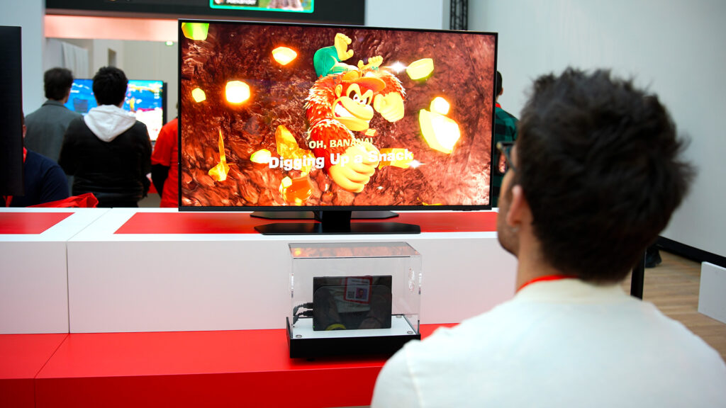 Nintendo Switch 2 // Source : Nino Barbey pour Numerama Nintendo Switch 2 // Source : Nino Barbey pour Numerama