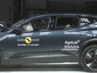 La Polestar 3 obtient le meilleur score pour la sécurité des enfants à bord au crash-test Euro NCAP // Source : Polestar